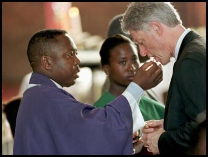 Vote for my wife she's not part of it we are good Baptist people.