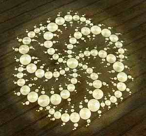 There are 409 crop circles making up this harvest winnowing fan 409 chapters into the Bible we find the reconstruction of the second temple. What could this possibly mean?